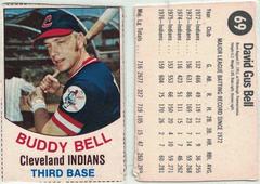 Buddy Bell [Hand Cut] #69 Baseball Cards 1977 Hostess Prices