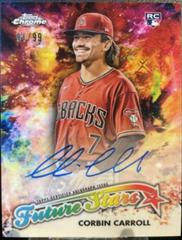 Corbin Carroll #FSA-CC Baseball Cards 2023 Topps Chrome Future Stars Autographs Prices