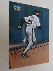 Barry Bonds #8 of 20 Baseball Cards 1999 Ultra the Book on Prices