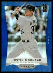 Justin Morneau [Blue Prizm] #105 Baseball Cards 2012 Panini Prizm Prices
