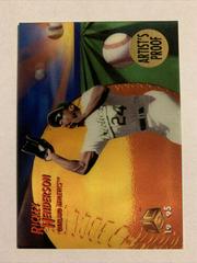 Rickey Henderson [Artist's Proof] Baseball Cards 1995 Sportflix UC3 Prices