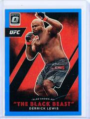 Derrick Lewis [Blue] #16 Ufc Cards 2022 Panini Donruss Optic UFC Also Known As Prices
