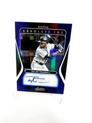 Taylor Trammell [Spectrum Blue] Baseball Cards 2022 Panini Absolute Ink Autographs Prices