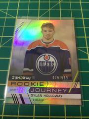 Dylan Holloway #RJ-11 Hockey Cards 2022 Upper Deck Synergy Rookie Journey Draft Prices