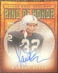 Marcus Allen Football Cards 2002 Topps Ring of Honor Autographs Prices
