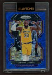 LeBron James [Blue Choice Prizm] Basketball Cards 2021 Panini Prizm Prices