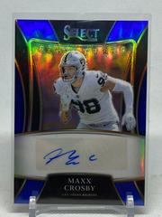 Maxx Crosby [Blue] #SSP-MCR Football Cards 2021 Panini Select Signatures Select Prices