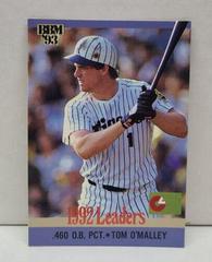 Tom O'Malley [Tigers] #24 Baseball Cards 1993 BBM Prices