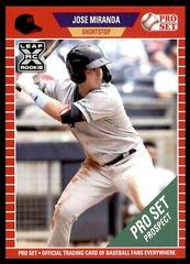 Jose Miranda [Red] #PS37 Baseball Cards 2021 Pro Set Prices