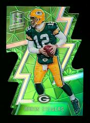 Aaron Rodgers [Neon Green Die Cut] #115 Football Cards 2016 Panini Spectra Prices