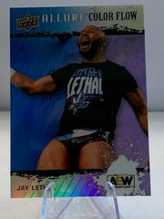 Jay Lethal [Blue Purple] Wrestling Cards 2022 Upper Deck Allure AEW Color Flow Prices