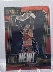 Bianca Belair [Red Wave] #8 Wrestling Cards 2023 Panini Select WWE And NEW Prices