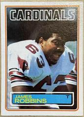 James Robbins #160 Football Cards 1983 Topps Prices