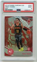 Trae Young [Red] #597 Basketball Cards 2018 Panini Chronicles Prices