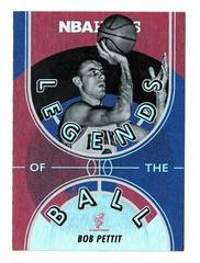 Bob Pettit #12 Basketball Cards 2021 Panini Hoops Legends of the Ball Prices