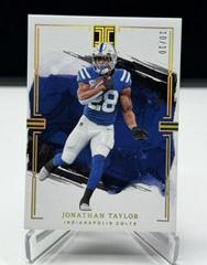 Jonathan Taylor [Gold] #36 Football Cards 2023 Panini Impeccable Prices
