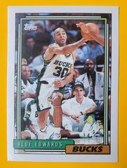 Blue Edwards #291 Basketball Cards 1992 Topps Prices