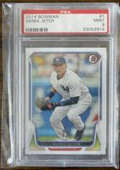 Derek Jeter [State and Hometown] #1 Baseball Cards 2014 Bowman Prices