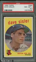 Dave Sisler #384 Baseball Cards 1959 Topps Prices