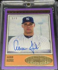 Aaron Judge [Purple] Baseball Cards 2018 Topps Brooklyn Collection Autographs Prices