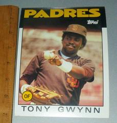 Tony Gwynn #29 Baseball Cards 1986 Topps Super Prices