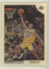 Tyronn Lue [Refractor] Basketball Cards 1998 Topps Chrome Prices