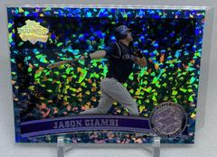 Jason Giambi [Cognac Diamond Anniversary] #US325 Baseball Cards 2011 Topps Update Prices