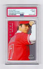 Shohei Ohtani [Red] #PR-05 Baseball Cards 2018 Leaf Premier Rookies Prices
