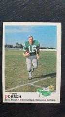 Henry Dorsch #74 Football Cards 1970 O Pee Chee CFL Prices