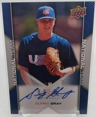 Sonny Gray [Autograph] #USA69 Baseball Cards 2009 Upper Deck USA Baseball Box Set Prices
