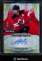 Dougie Hamilton [Red] Hockey Cards 2021 Upper Deck Synergy Autographs Prices