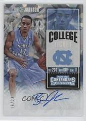 Brice Johnson [Autograph Cracked Ice] #122 Basketball Cards 2016 Panini Contenders Draft Picks Prices