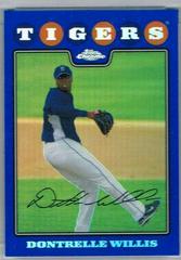 Dontrelle Willis [Blue Refractor] #13 Baseball Cards 2008 Topps Chrome Prices