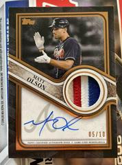 Matt Olson #TRAP-MO Baseball Cards 2023 Topps Series 2 Reverence Autograph Patch Prices
