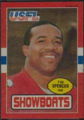 Tim Spencer #74 Football Cards 1985 Topps USFL Prices