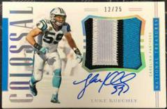 Luke Kuechly Football Cards 2018 National Treasures Colossal Signatures Prices