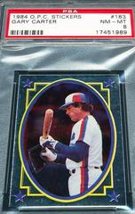 Gary Carter #183 Baseball Cards 1984 O Pee Chee Stickers Prices