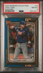 Josh Jung [Sapphire] Baseball Cards 2023 Topps Museum Collection Prices