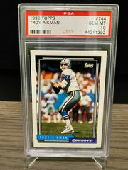 Troy Aikman Football Cards 1992 Topps Prices