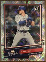 Gavin Lux [Rapture] Baseball Cards 2020 Panini Donruss the Rookies Prices