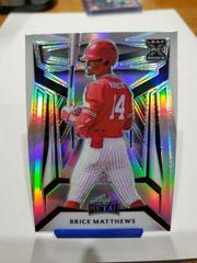 Brice Matthews #B-49 Baseball Cards 2023 Leaf Metal Draft Prices