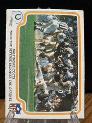 Baltimore Colts [When the Defense...] Football Cards 1979 Fleer Team Action Prices