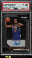 DeAndre Ayton Basketball Cards 2018 Panini Prizm Rookie Signatures Prices