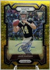 Jake Haener [Autograph Gold] #374 Football Cards 2023 Panini Prizm No Huddle Prices
