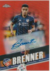 Brenner [Autograph Orange] Soccer Cards 2022 Topps Chrome MLS Prices