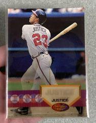Dave Justice #6 Baseball Cards 1994 Sportflics 2000 Prices