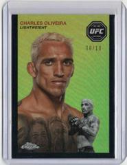 Charles Oliveira [Black Refractor] #FFT-23 Ufc Cards 2024 Topps Chrome UFC 1954 Prices