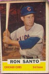Ron Santo [Hand Cut] Baseball Cards 1962 Bazooka Prices