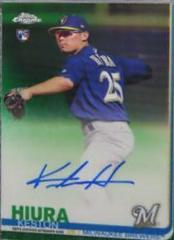 Keston Hiura [Green Refractor] #RA-KH Baseball Cards 2019 Topps Chrome Rookie Autographs Prices