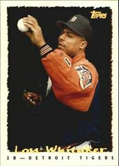 Lou Whitaker #13 Baseball Cards 1995 Topps Cyberstats Prices